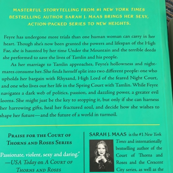 Set of 3 ACOTAR fantasy romance books by Sarah J. Maas - Picture 3 of 6